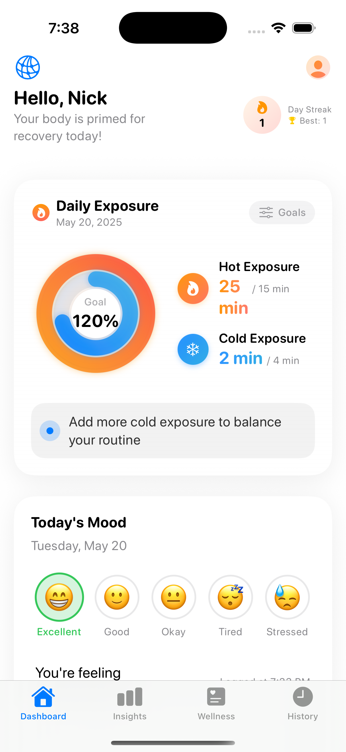 Saunafy App Dashboard